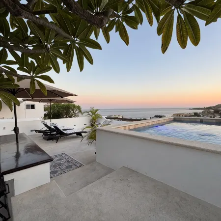 Private 3 bed 3 bath home with it's own pool and amazing ocean views.