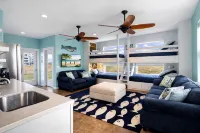 Port Aransas Large Luxury Beach House w/ Private Pool and Golf Cart Boardwalk - 4-Star