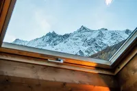Hotel Allalin Saas-Fee - Bjergudsigt