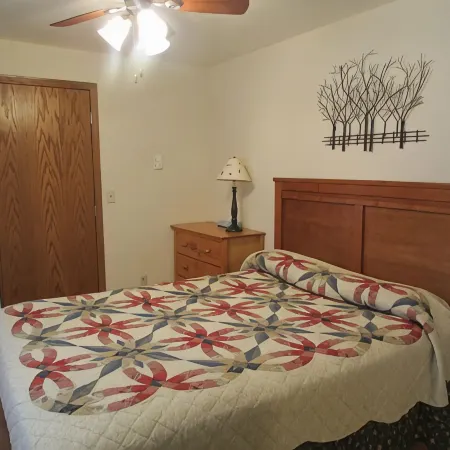 Tin Mill Cottage on a quiet wooded lot, walking distance to downtown!