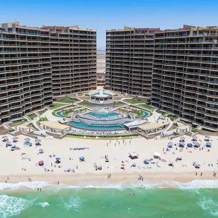 Luxury Ocean View Phase 2 Condo in Cabrillo Building. 2 Br +Bunkroom, 2 bath.