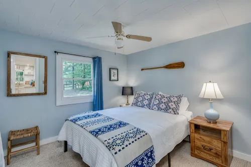 Creekside vintage retreat with HOT TUB!