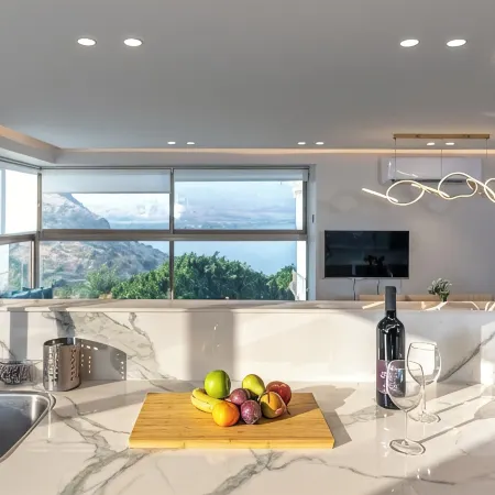 Luxury apartment with panoramic view