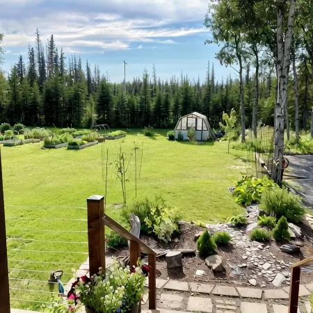 Expansive Kenai home near fishing, airport w/pool table, fire pit, gardens!