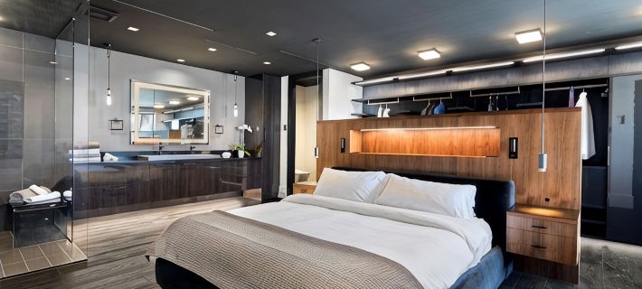 Modern City Loft in Downtown River District 리 카운티 호텔