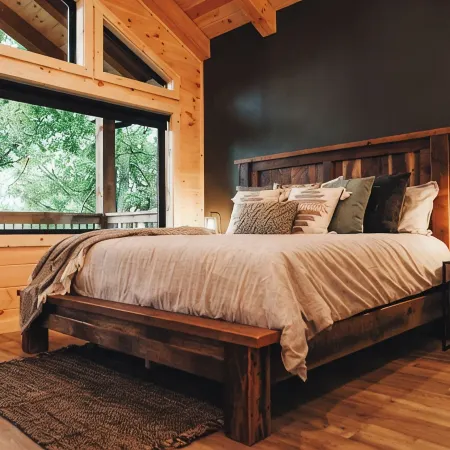 Luxury Treehouse Cabin over Salt Creek - Cabin 1 Hotels in Wayne County