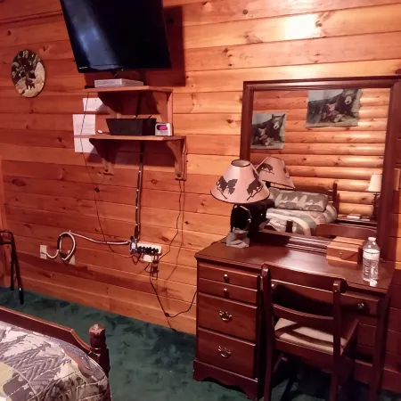 Get away for awhile and relax at God's Blessings cabin. Very quiet and peaceful.