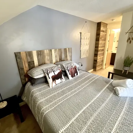 Modern Mountain Condo with Spa