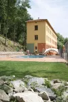 Alberg Roques Blanques - parking
