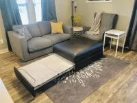 GrayHouse, peaceful Ponca City with AC, WiFi Pet friendly w/fee, lots of parking - 3-Star
