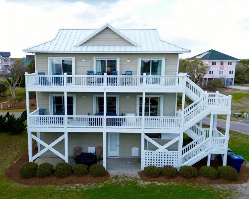 4Br3BA House at S. Topsail Private Beach, Pool & Dock Access. June 5-11 Discount - piscine