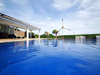 屋外プール プラザ淡路島の写真