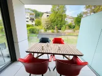 Luxury Green Flat in Center with Parking & Terrace Hotels near Parc Brill
