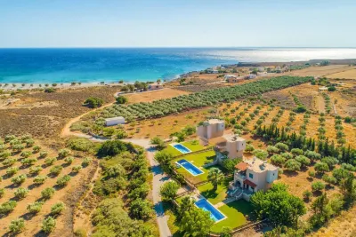 Theo Beach Villa Large Private Pool Walk to Beach Sea Views A C Wifi Car Not Required - 1843 Hotels near Gavdos Cruises