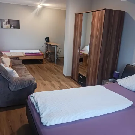 Pension Strohm im Lieth Café Hotele w: Bad Fallingbostel