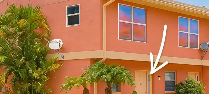 A Tropical Paradise, 2-bedroom townhouse with AC, WiFi, & pool in Ft. Myers アイオナのホテル