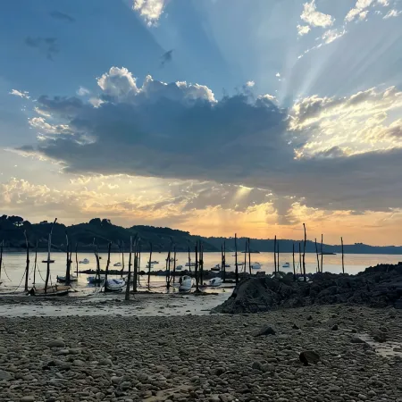 Near Paimpol, duplex Beach Bréhec 200m
