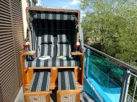 2 rooms apartment in the Kurparkcarree, with elevator to the 1st floor, beach distance 80m - Wi-Fi