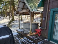 Tamarac Cabin Waterfront For Two Hotels in Saranac Lake