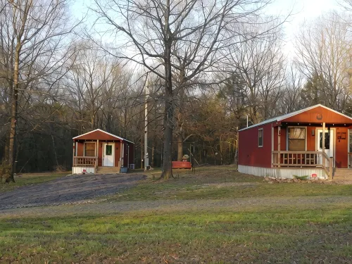 Mena AR ATV Cabin Near Wolf Pen Gap & Fourche Trails Sleeps 6 Ride to Trails - 2-Star