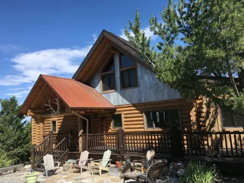 Mountainside Luxurious/Rustic Log Home~Majestic Views~Prime Location - Hytter