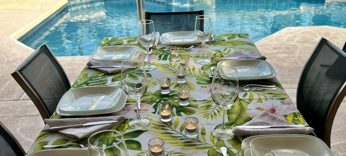 Private Heated Pool and Hottub , Pet Friendly, New Golf Cart , Close to Shopping 維勒傑斯住宿飯店