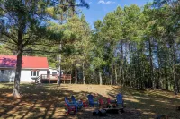 Large Creekside Cabin in the Huron National Forest - outdoor recreation mecca
