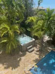 Large Full Duplex with Pool / Hot tub Pet Friendly  581- 591 10th Street - Bathtub