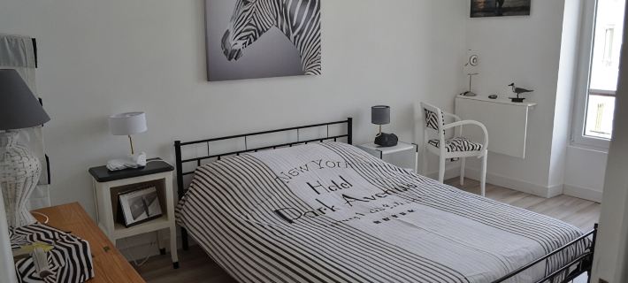 F2 Sea and Morgat beach view with small balcony Hotels in Crozon