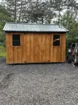 Cabin-style tiny home along best elk viewing road