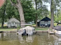 Newland's Resort: Cozy Channel Front Cottage #2 on Indian Lake with a Boat Dock - 3-Star