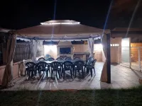 Large villa with private pool 50 meters from the beach - 木屋
