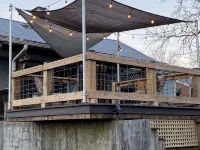 Historic and unique home on the hill, blocks away from the Marietta Square. - شرفة
