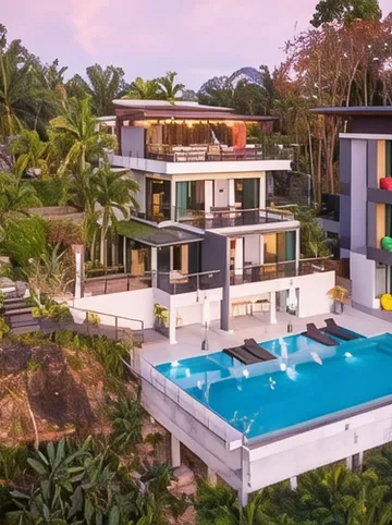 รูปภาพของอ่าวลึก พาโนรามิก พูล วิลล่า