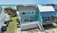 What a View! Cozy 3-Br at Far North End of North Topsail