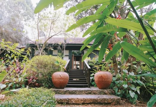 치앙라이 숙소 정원