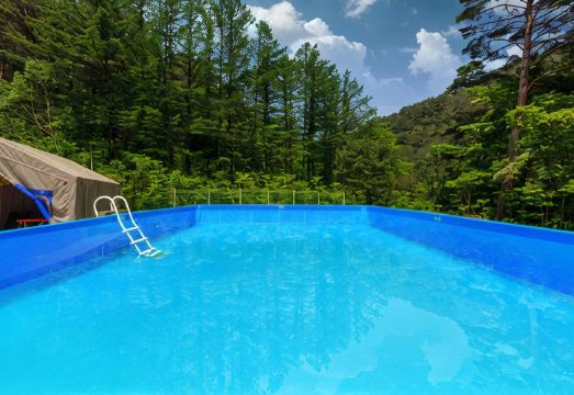 정선 펜션 풍경