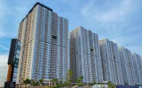 Blue Toned 1BR Apartment at Tokyo Riverside PIK 2 By Travelio - 3-Star