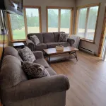Relax with the whole family at this peaceful place to stay with gorgeous views.