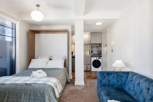 1BR Studio in Te Aro - City Lookout - 3-Star