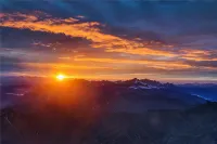 Qieman · Huanshan Viewing Life Boutique Hotel (Yuntai Mountain Anshang Service Area Branch) - Bergblick