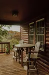 Stunning Blue Ridge Mountain View Cabin with Covered Hot Tub in Luray, VA - Alphydda