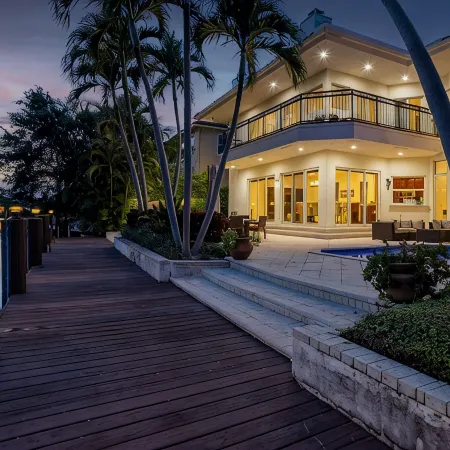 Luxurious Delray Beach Waterfront Pool Home with VIP Beach Passes! Pet Friendly!