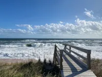 Oceanfront Home in Flager Beach with Beach Chairs & Towels, WIFI - Pet friendly.
