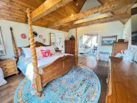 Stunning Views!  Lakefront Luxury w Saltwater Pool, Spa, & Deep-Water Dock