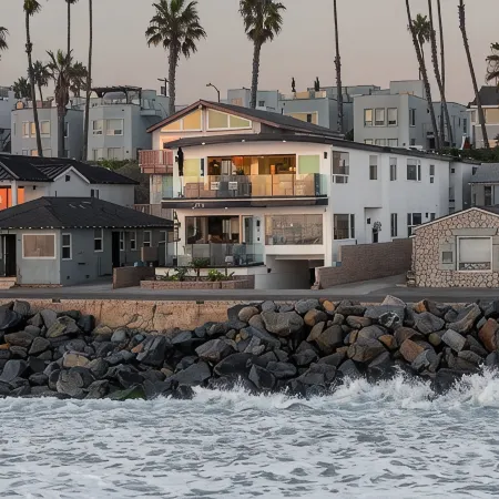 Beachfront Boho Dream Penthouse. Walk 2 Everything!   Newly designed  SLEEPS 10!