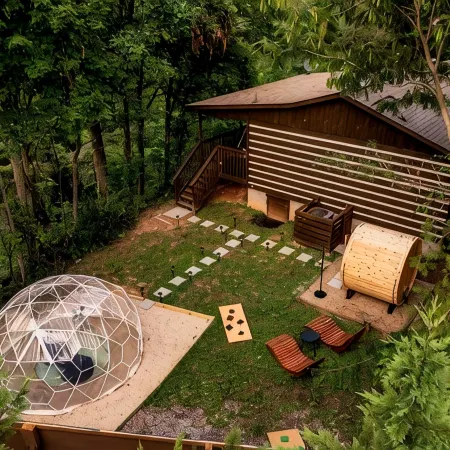 DisconnectToReconnect • Sauna • Stars • Dog-Friendly • 7 Mins to Pigeon Forge