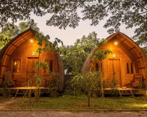 Bamboo Bungalow Hotéis em Kampot