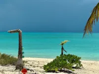Beachfront views of pristine sandy beach, clear blue waters and surreal sunsets. - Wifi