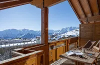 Hôtel Au Chamois d'Or by Les Etincelles - vue sur la montagne